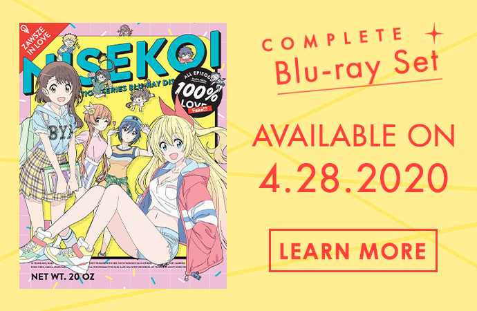 Nisekoi: False Love - Season 2 Part 2 (12) Blu-Ray